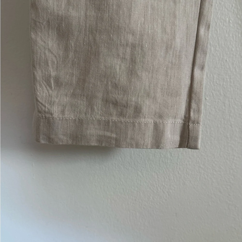 Porter & Ash Beige Linen & Cotton Men’s Pants Sz 30